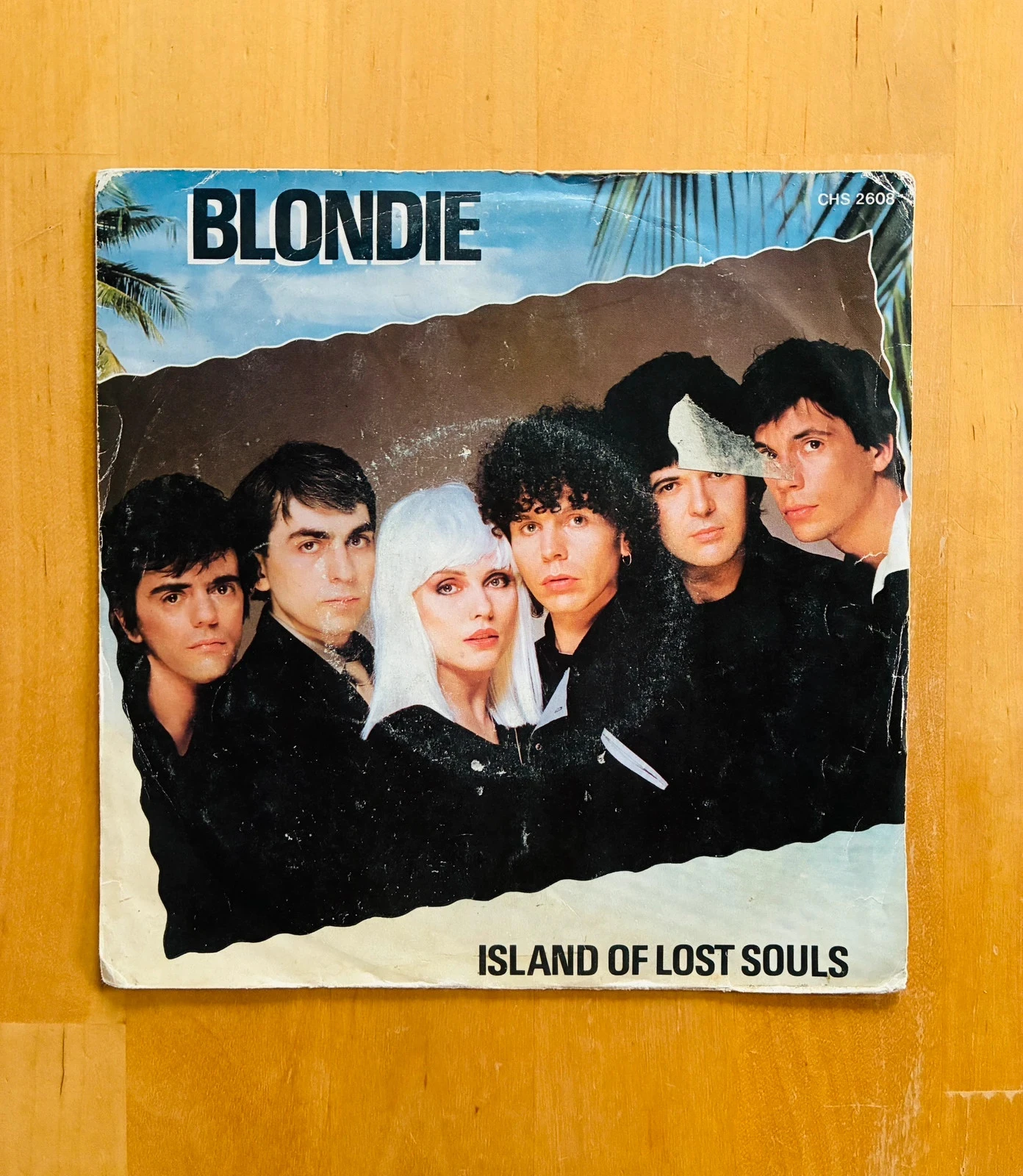 Disque vinyle Blondie Island of lost souls.
